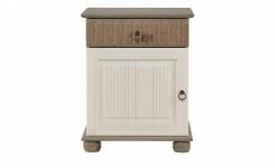 Nachtkommode Bornholm | Kiefer Weiß / Kiefer lavafarben -Tische Verkäufe 10133746 1 201811271458