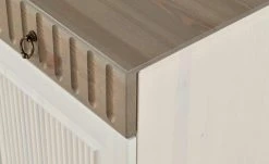 Nachtkommode Bornholm | Kiefer Weiß / Kiefer lavafarben -Tische Verkäufe 10133746 4 201811271458