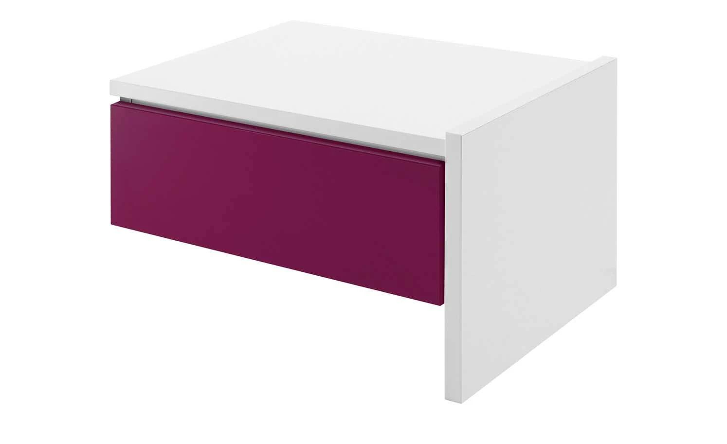 Anbau-Nachtkommode Holly Anbau-Nachtkommode Holly | Weiß / Fuchsia -Tische Verkäufe 11117302 4 201811271524