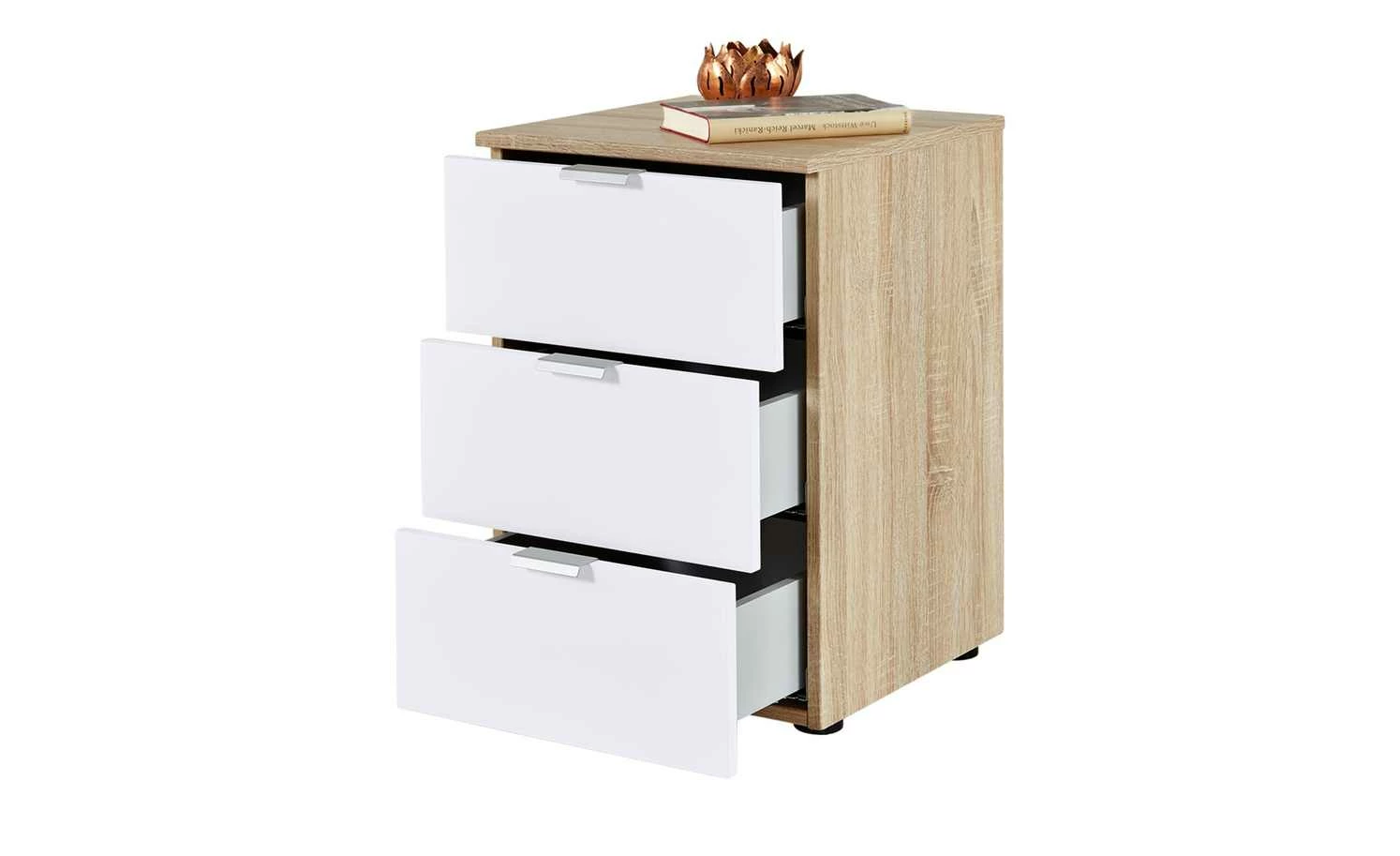 Dreamer eXpress Nachtkommode Dreamer Dreamer eXpress Nachtkommode Dreamer | Eiche sägerau (Nachbildung) / Weiß -Tische Verkäufe 11126726 8 201908282235