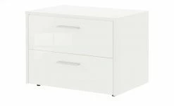 Wohnwert Nachtkommode Cantara | Bianco Weiß 64,3|cm