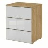 meinSchrank Nachtkommode One 710 | Seidengrau / Riviera Eiche (Nachbildung) -Tische Verkäufe 11135966 1 202109011239