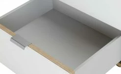 meinSchrank Nachtkommode One 710 | Weiß / Sonoma Eiche (Nachbildung) -Tische Verkäufe 11135967 2 202109021233