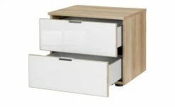 meinSchrank Nachtkommode One 710 | Weiß / Sonoma Eiche (Nachbildung) -Tische Verkäufe 11135967 6 202109021233
