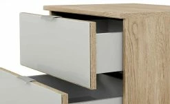 meinSchrank Nachtkommode One 710 | Seidengrau / Sonoma Eiche (Nachbildung) -Tische Verkäufe 11135977 4 202109011239