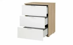meinSchrank Nachtkommode One 710 | Weiß / Sonoma Eiche (Nachbildung) -Tische Verkäufe 11136007 4 202109061235