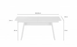 LEONARDO Esstisch ausziehbar Cube | Schwarz -Tische Verkäufe 11222297 9 201907102243