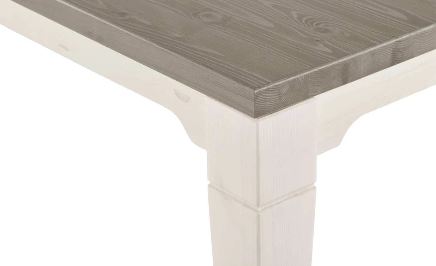 Esstisch Bornholm Esstisch Bornholm | Kiefer Weiß / Kiefer lavafarben 160|cm -Tische Verkäufe 11236349 5 201811271521