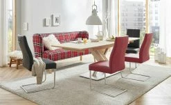 Woodford Säulentisch massiv ausziehbar Tristan | 180|cm