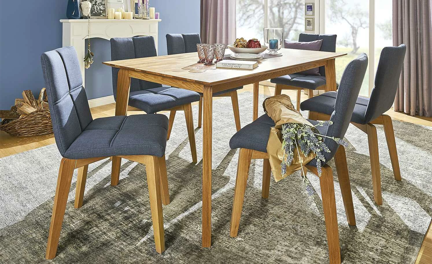 Woodford Esstisch massiv Alex Woodford Esstisch massiv Alex | Eiche ca. 180x90 cm fest -Tische Verkäufe 11304421 1 202208231234