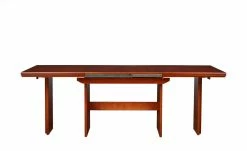 Wangentisch ausziehbar 4ever | Nussbaum-cognacfarben 5 Wangentisch ausziehbar 4ever | Nussbaum-cognacfarben -Tische Verkäufe 11304567 3 202103191243