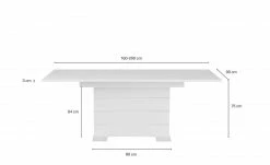 Esstisch ausziehbar Finn | Weiß 10 Esstisch ausziehbar Finn | Weiß -Tische Verkäufe 11305581 9 201906272232