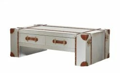 Couchtisch Aluminium Kunstleder Rimini -Tische Verkäufe 11321447 2 201811271458