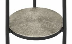 Beistelltisch Cake | silberfarben / Schwarz 7 Beistelltisch Cake | silberfarben / Schwarz -Tische Verkäufe 11323017 4 201811271528