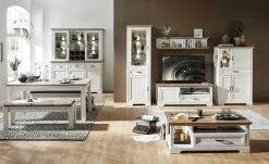 Couchtisch Varese | Pinie hell (Nachbildung) / Asteiche (Nachbildung) -Tische Verkäufe 11325248 12 201907242255