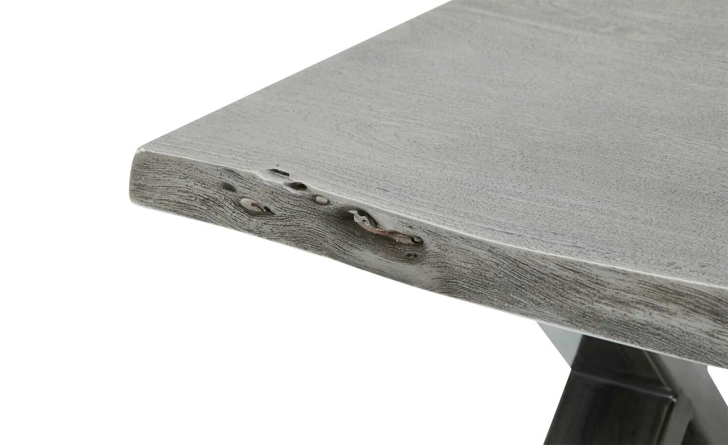 Woodford Couchtisch Alabria Woodford Couchtisch Alabria | Akazie Grau 75 x 75 cm Antikgrau Gestell in X-Form -Tische Verkäufe 11327322 10 202205311237