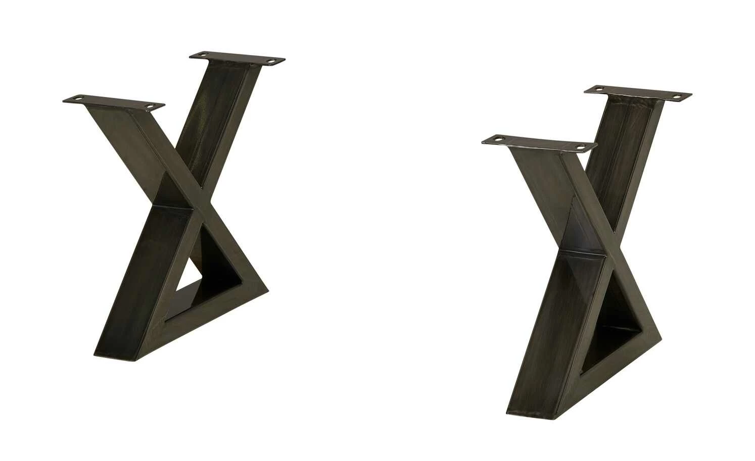 Woodford Couchtisch Alabria Woodford Couchtisch Alabria | Akazie Grau 75 x 75 cm Antikgrau Gestell in X-Form -Tische Verkäufe 11327322 5 202205311237