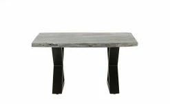 Woodford Couchtisch Alabria | Akazie Grau 75 x 75 cm Anthrazit Gestell in X-Form -Tische Verkäufe 11327436 5 202009152248