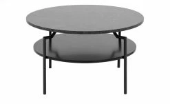 Couchtisch Lachea | Marmor Schwarz (Nachbildung) / Schwarz