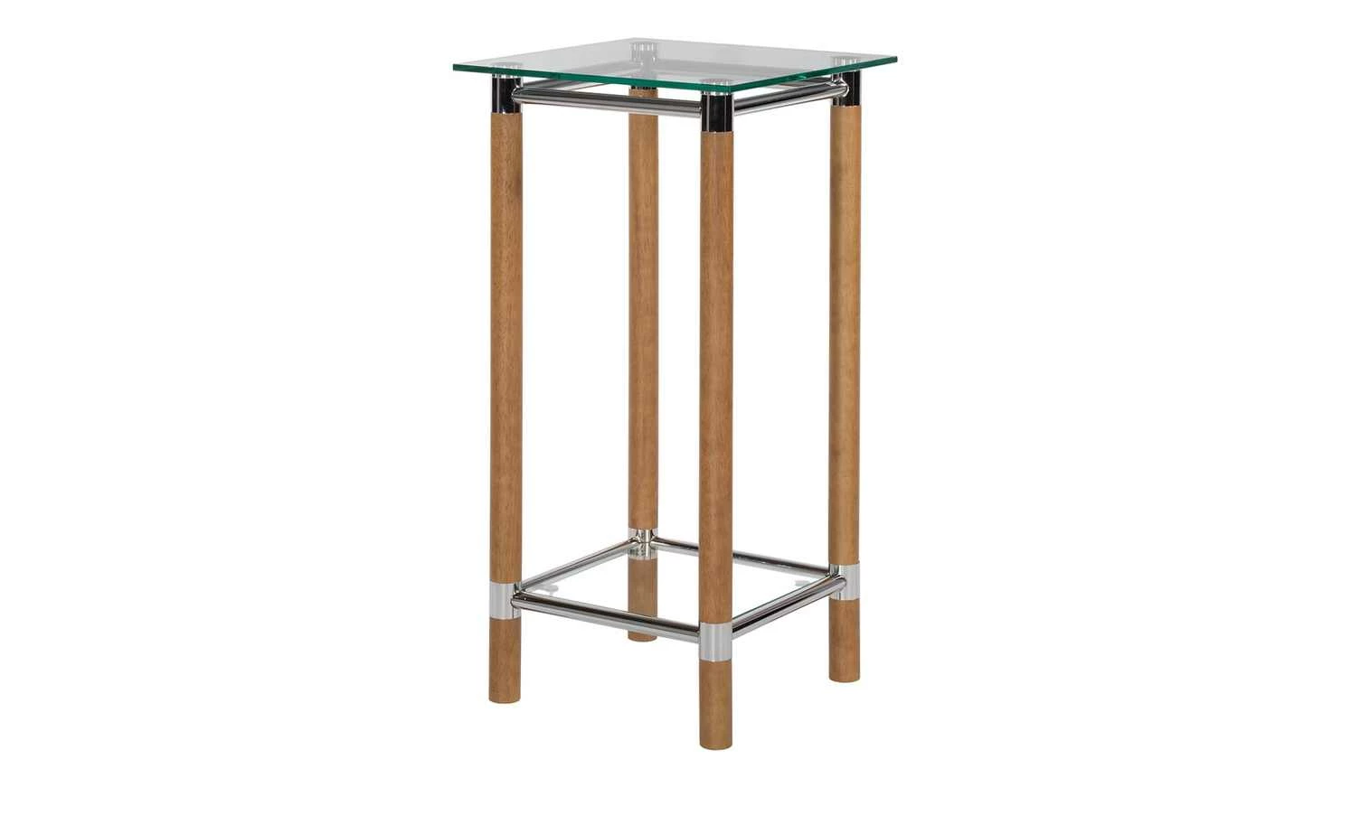Beistelltisch Holz Chrom Glas Andra Beistelltisch Holz Chrom Glas Andra -Tische Verkäufe 11340562 1 201811271511