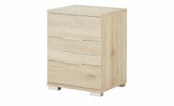 Nachtkommode Codford | Eiche San Remo hell (Nachbildung) 3|Stück