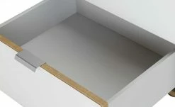 meinSchrank Nachtkommode One 710 | Weiß / Riviera Eiche (Nachbildung) -Tische Verkäufe 12104460 7 202110182235