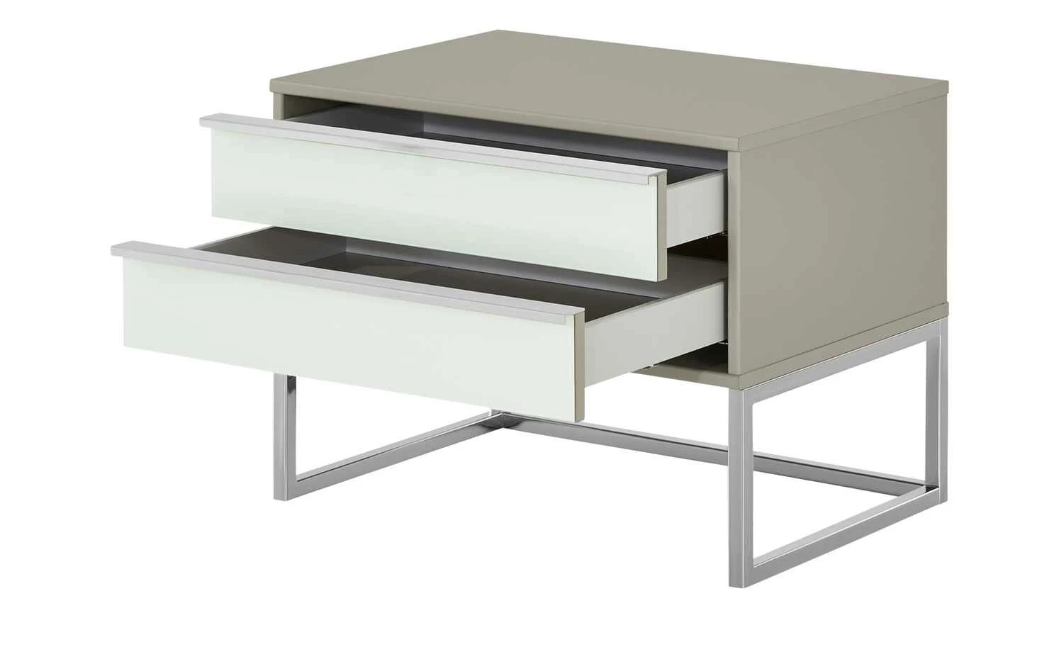 Wohnwert Nachtkommode, 2er-Set Forum Wohnwert Nachtkommode, 2er-Set Forum | Weiß / Kieselgrau -Tische Verkäufe 12104739 5 202007151219