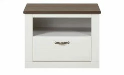 maison bleue Nachtkommode Monza | Weiß / Graubraun -Tische Verkäufe 12105142 3 201901221136