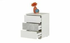 Nachtkommode Codford | Weiß / Beton (Nachbildung) 3|Stück -Tische Verkäufe 12107591 2 202205031247