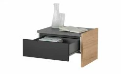 Anbau-Nachtkommode Holly | Mittelgrau / Hickory (Nachbildung) / Anthrazit -Tische Verkäufe 12114023 4 202002122240