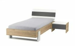 Nachtkommode Holly | Weiß / Hickory (Nachbildung) / Anthrazit Nein 34|cm 4 Nachtkommode Holly | Weiß / Hickory (Nachbildung) / Anthrazit Nein 34|cm -Tische Verkäufe 12114024 2 202002122240