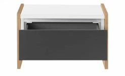 Nachtkommode Holly | Weiß / Hickory (Nachbildung) / Anthrazit Nein 34|cm 6 Nachtkommode Holly | Weiß / Hickory (Nachbildung) / Anthrazit Nein 34|cm -Tische Verkäufe 12114024 5 202002122240