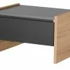 Nachtkommode Holly | Mittelgrau / Hickory (Nachbildung) / Anthrazit Nein 34|cm 1 Nachtkommode Holly | Mittelgrau / Hickory (Nachbildung) / Anthrazit Nein 34|cm -Tische Verkäufe 12114025 5 202002122240