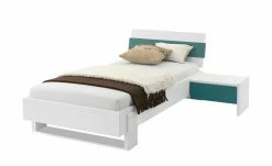 Anbau-Nachtkommode Holly | Weiß / Petrol -Tische Verkäufe 12114532 2 202002122240