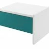 Anbau-Nachtkommode Holly | Weiß / Petrol -Tische Verkäufe 12114532 4 202002122240