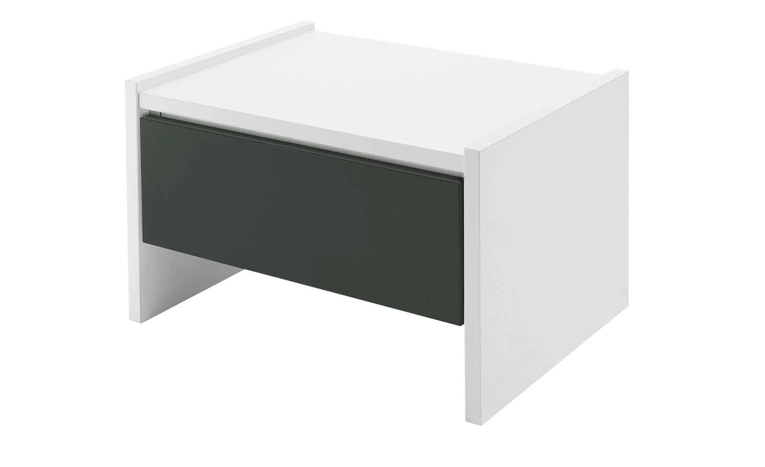 Nachtkommode Holly Nachtkommode Holly | Weiß / Anthrazit Nein 34|cm -Tische Verkäufe 12114537 2 202002122240