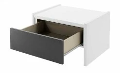 Nachtkommode Holly | Weiß / Anthrazit Nein 34|cm 4 Nachtkommode Holly | Weiß / Anthrazit Nein 34|cm -Tische Verkäufe 12114537 3 202002122240