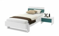 Nachtkommode Holly | Weiß / Petrol Nein 34|cm -Tische Verkäufe 12114538 3 202002122240