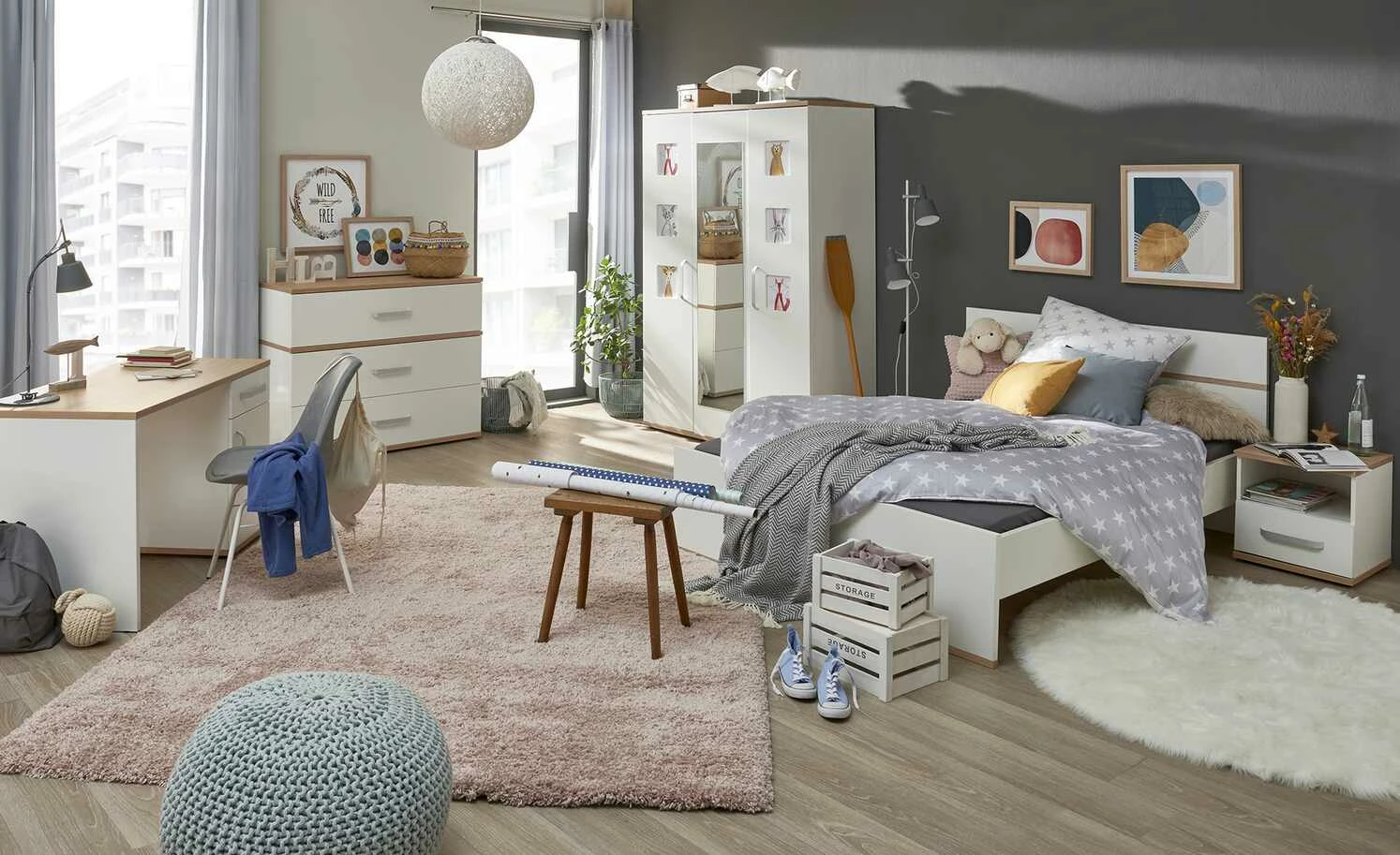 Mia & Mo Nachtkommode Clea Mia & Mo Nachtkommode Clea -Tische Verkäufe 12115991 2 202108231243