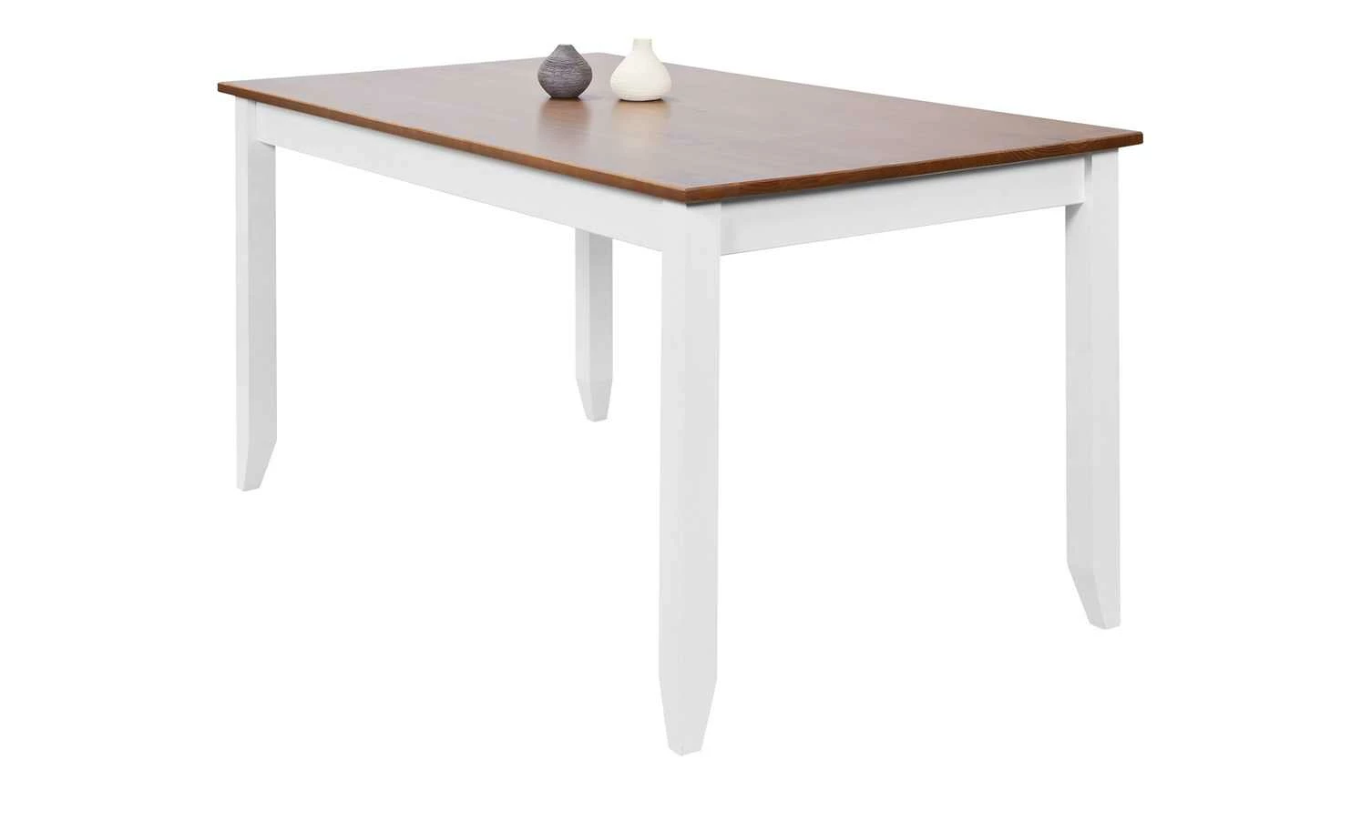 Esstisch Muslone Esstisch Muslone | Weiß / Braun -Tische Verkäufe 12234451 2 201811271556