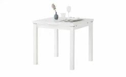 Esstisch ausziehbar Minimax | Weiß Matt Dekor 80x80 cm -Tische Verkäufe 12306642 6 202012211241