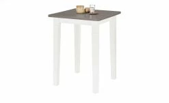 maison bleue Bartisch massiv Florian | Weiß / Grau 78|cm -Tische Verkäufe 12307042 4 202108131411