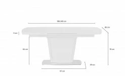 Esstisch ausziehbar Damian | 180 x 95 cm -Tische Verkäufe 12307430 6 201906272232