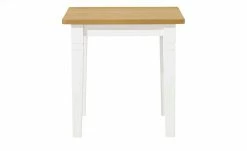 maison bleue Esstisch massiv Florian | Weiß / laugenfarben ca. 78x78 cm -Tische Verkäufe 12308072 8 202108130002