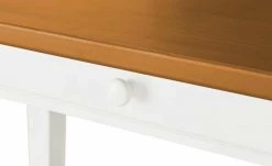 maison bleue Esstisch massiv Florian | Weiß / bernsteinfarben ca. 180x90 cm -Tische Verkäufe 12309065 6 202108130002