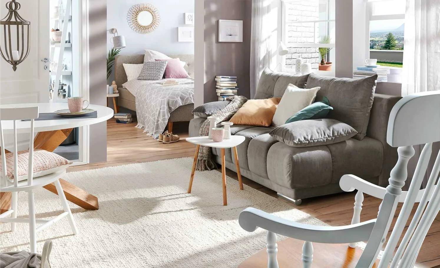 Beistelltisch Bamboo Beistelltisch Bamboo | Weiß -Tische Verkäufe 12347612 5 201908122242