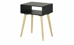 Beistelltisch mit Fach Notte | Schwarz