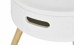 Beistelltisch Cassarina | Weiß / Gummibaum -Tische Verkäufe 12348566 4 201901170916