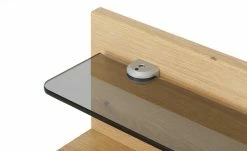 Nachtkommode Vivia | mit Nachtschrankpaneel, Rauchglasboden & LED-Beleuchtung -Tische Verkäufe 13100399 7 202201172239