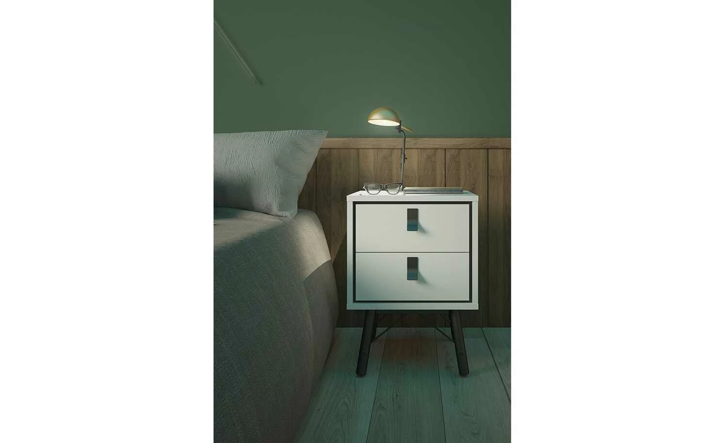 Nachtkommode Rye Nachtkommode Rye | Weiß -Tische Verkäufe 13100450 5 202110281301